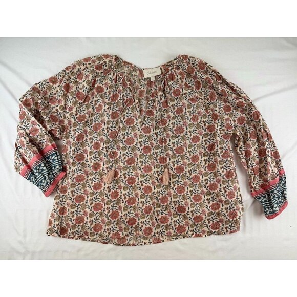 Cleobella Tops - Cleobella Floral Blouse Women’s Size Medium